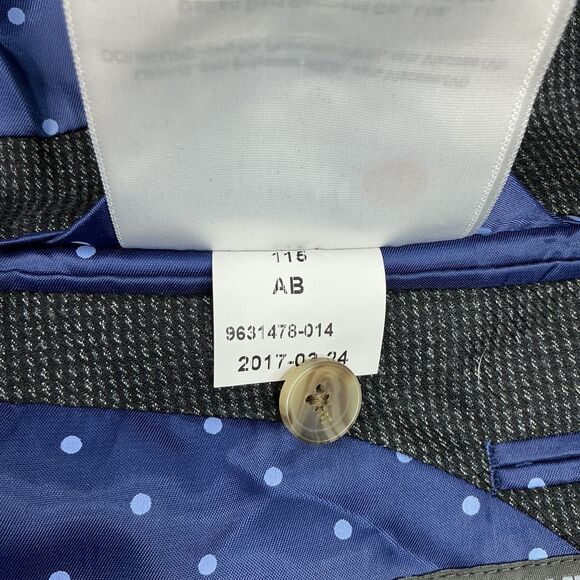 Indochino Jacket Blazer Sport Coat 52R  Speckled Black Wool Silk Old Money Luxe - Picture 13 of 16